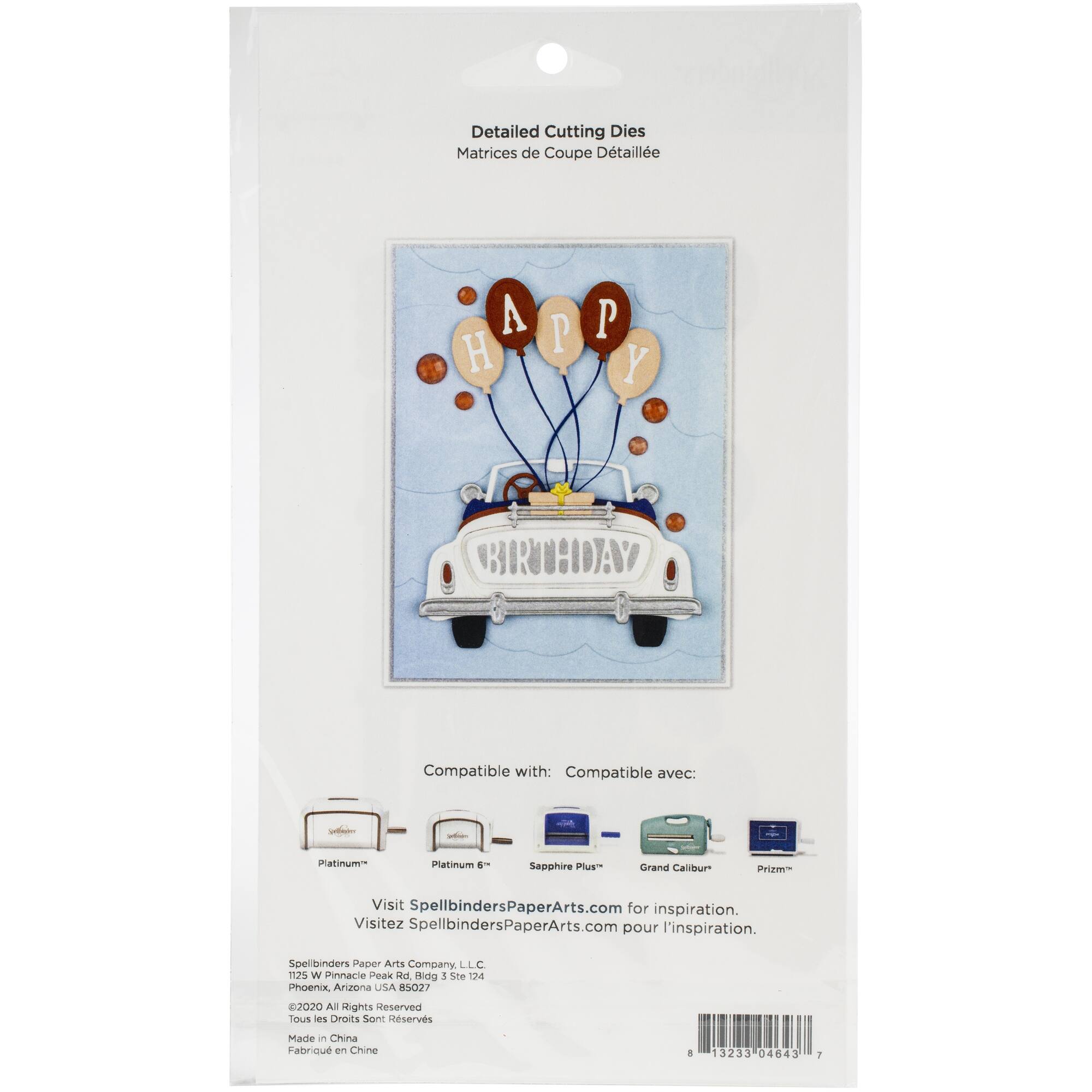 Spellbinders® Sunday Drive Etched Die Set